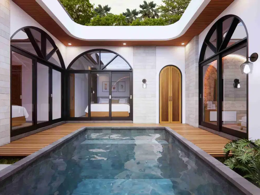 Dijual Vila inden 3 bedroom lokasi strategis akses lebar di Jimbaran