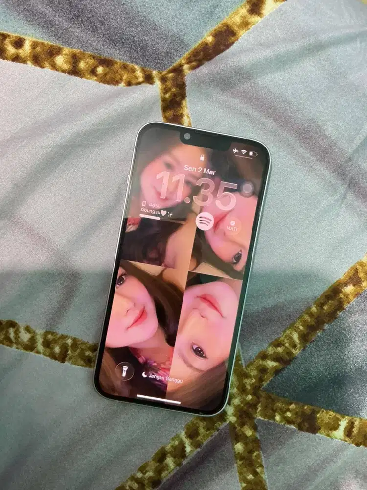 DIJUAL IPHONE 14 PURPLE 128 GB EX IBOX