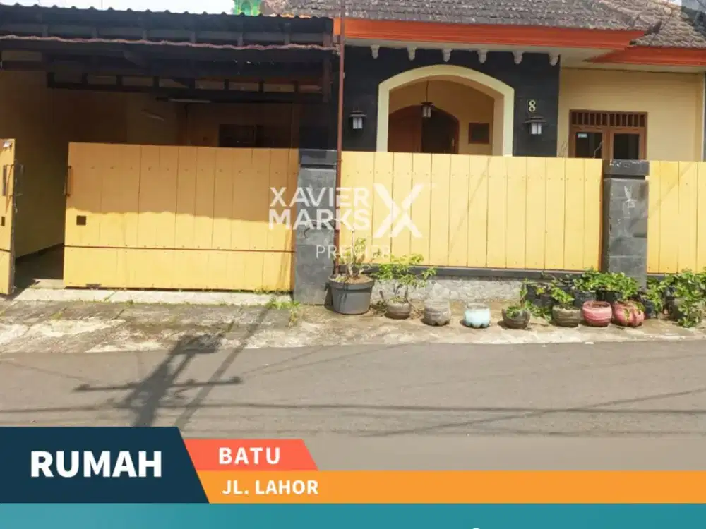 Dijual Rumah Terawat Akses Mudah di Jl Lahor Batu Malang