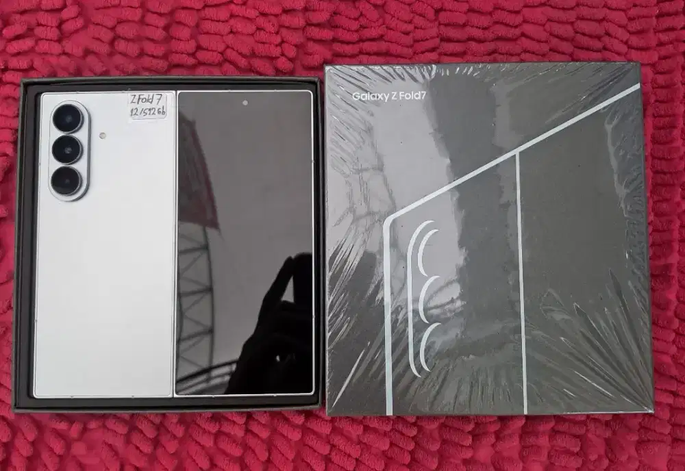 Samsung Zfold 7 12/512GB mulusss istimewa