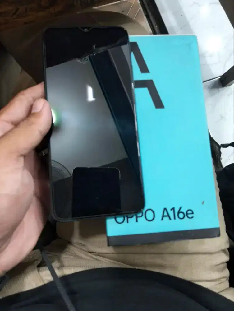 Oppo A16E 3/32 Resmi lngkp ori no minus pakean Ce TT masuk