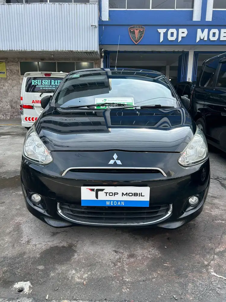 1 tangan dari baru‼️Mitsubishi Mirage 1.2 Exceed Matic 2014