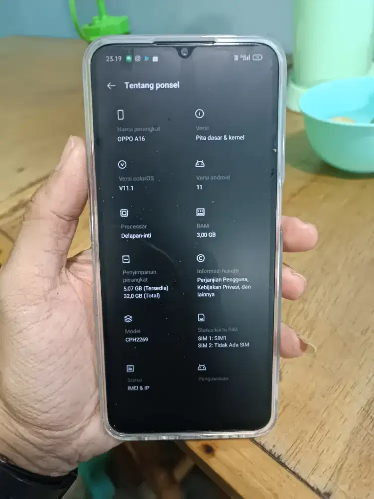 Hp oppo A16 3/32 Murah