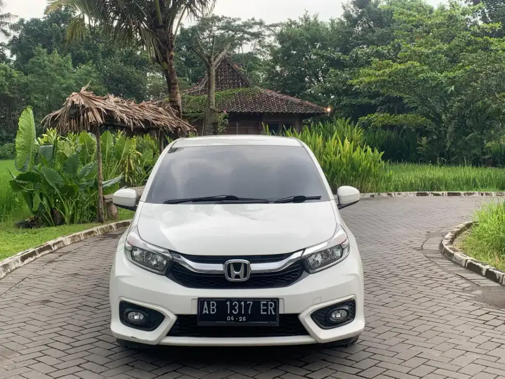 [KREDIT DP 10JT]HONDA BRIO E MANUAL PUTIH•ASLI AB•KM 74RB RECORD