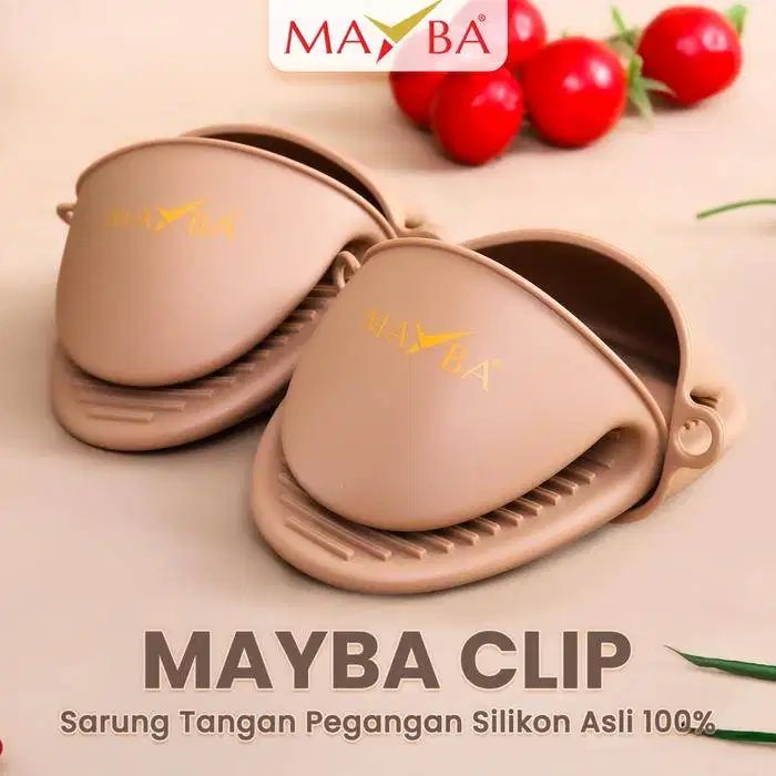 CLIP MAYBA SARUNG TANGAN Pegangan Silicone panci Oven Kitchen Mitts