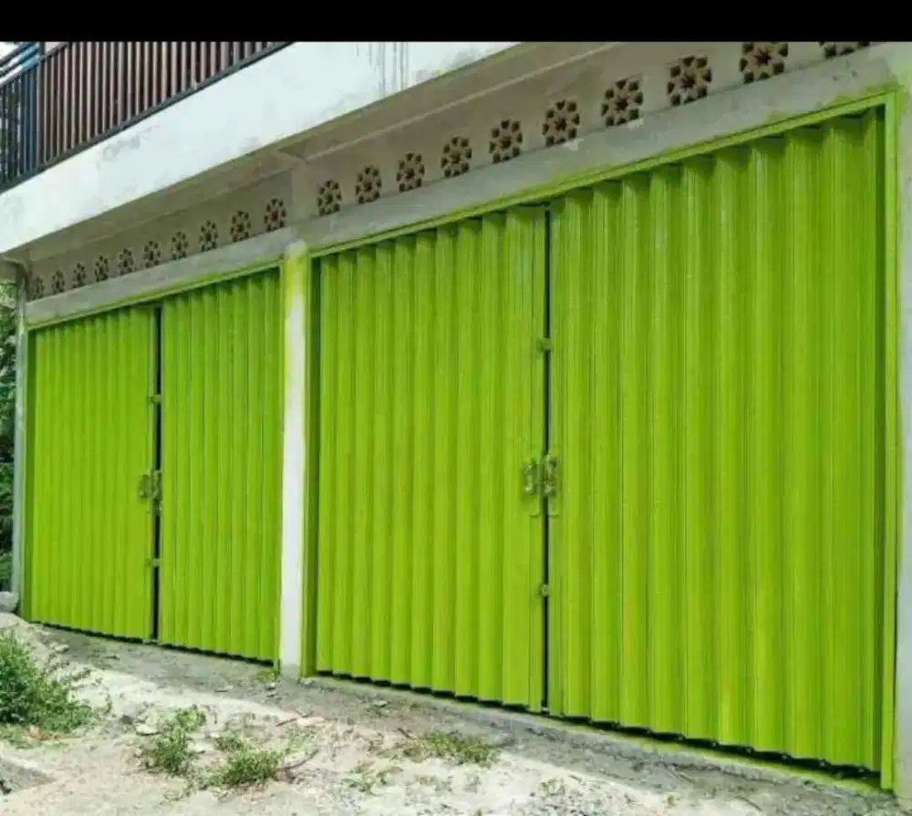 Pintu folding gate rolling door