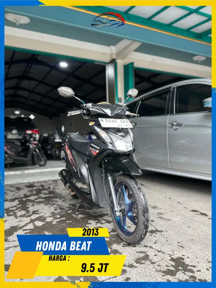 HONDA BEAT 2013 MURAH CIAMIK MASZEHH HIKMAH MOTOR KEPUH MALANG