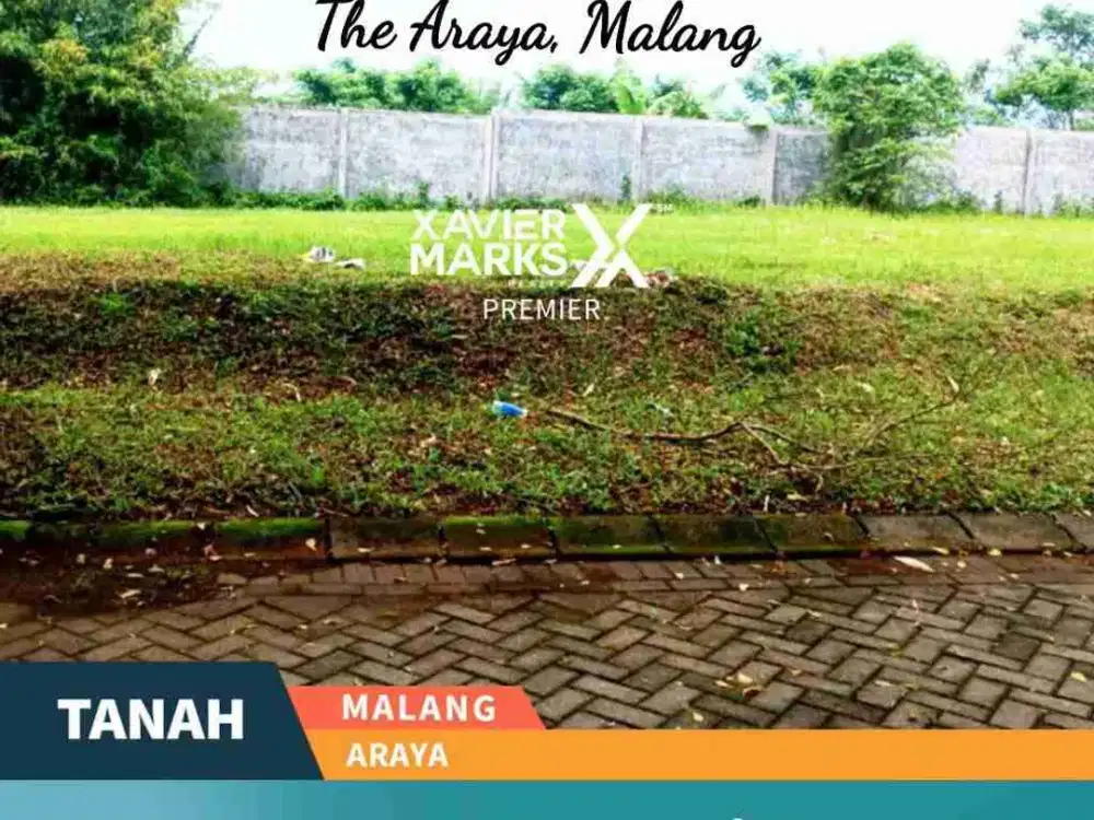 DIJUAL TANAH KAVLING DI CLUSTER PINE HILL THE ARAYA MALANG