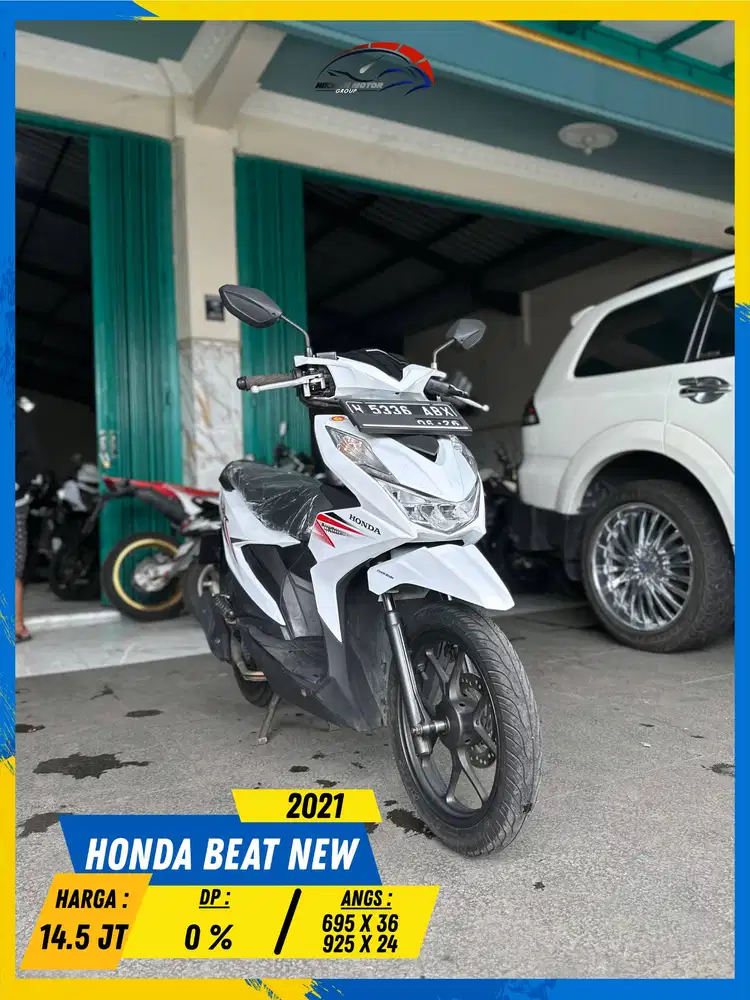 HONDA BEAT NEW 2021 MANTAP GASS MASZEHH HIKMAH MOTOR KEPUH