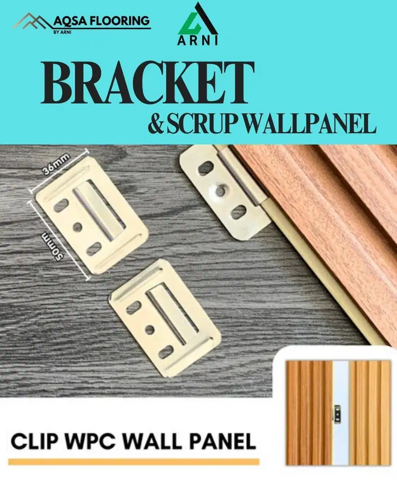 BRACKET & SCRUP FOR INSTALLATION WALLPANEL
