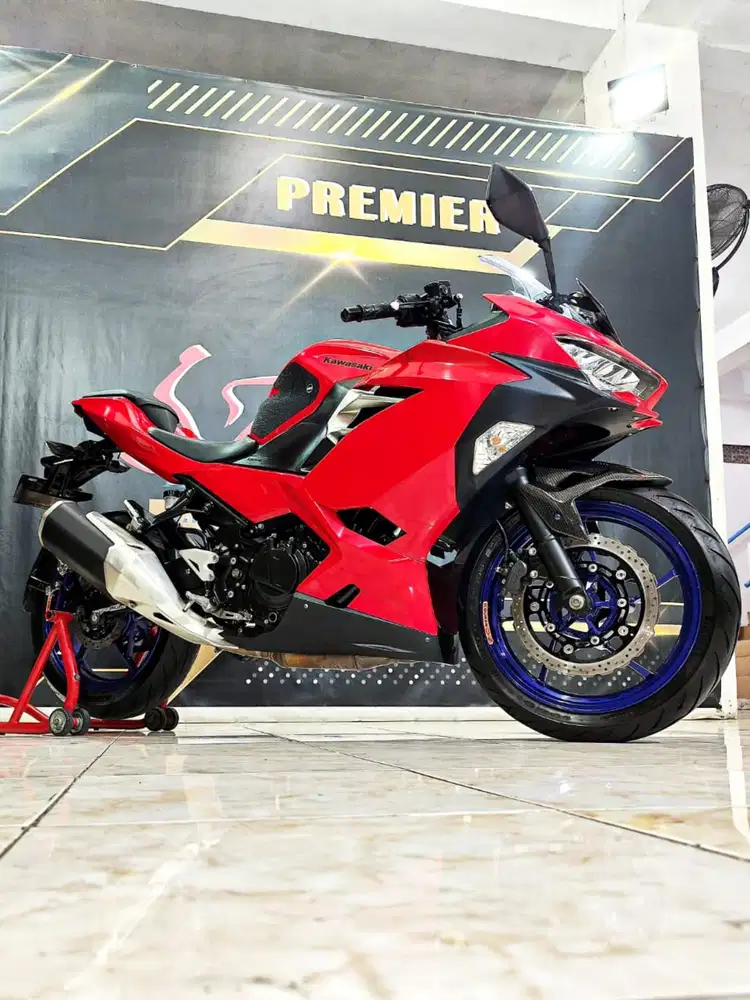 Kawasaki New Ninja 250 FI QS TH 2021 odo 15rb super kencang