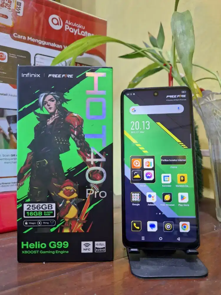 2nd : Infinix Hot 40 pro 8/256 murah