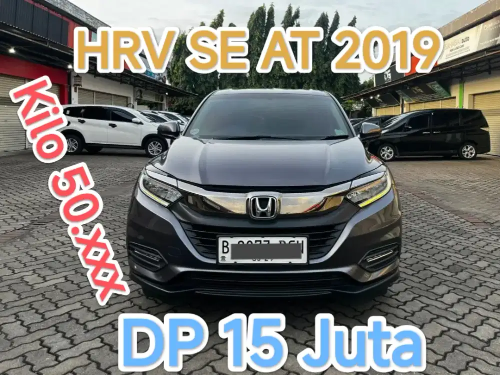 5JT HRV SE 2019 LOW KM 50RB ANTIK !!