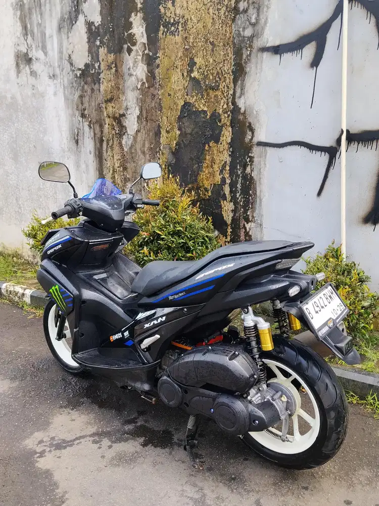 YAMAHA AEROX OLD TIPE R BLACK MONSTER 2019 PAJAK HIDUP