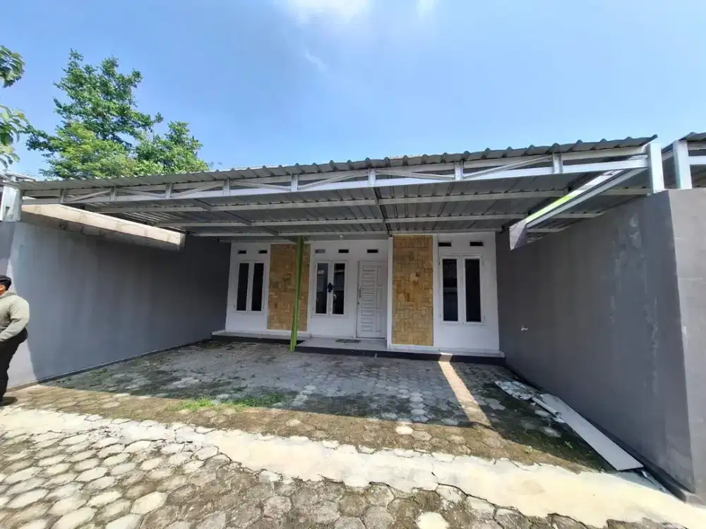 Hunian Impian Modern Bonus Kanopi  Dekat Jl Raya Seyegan–Godean, Harga 625 Juta Nego!