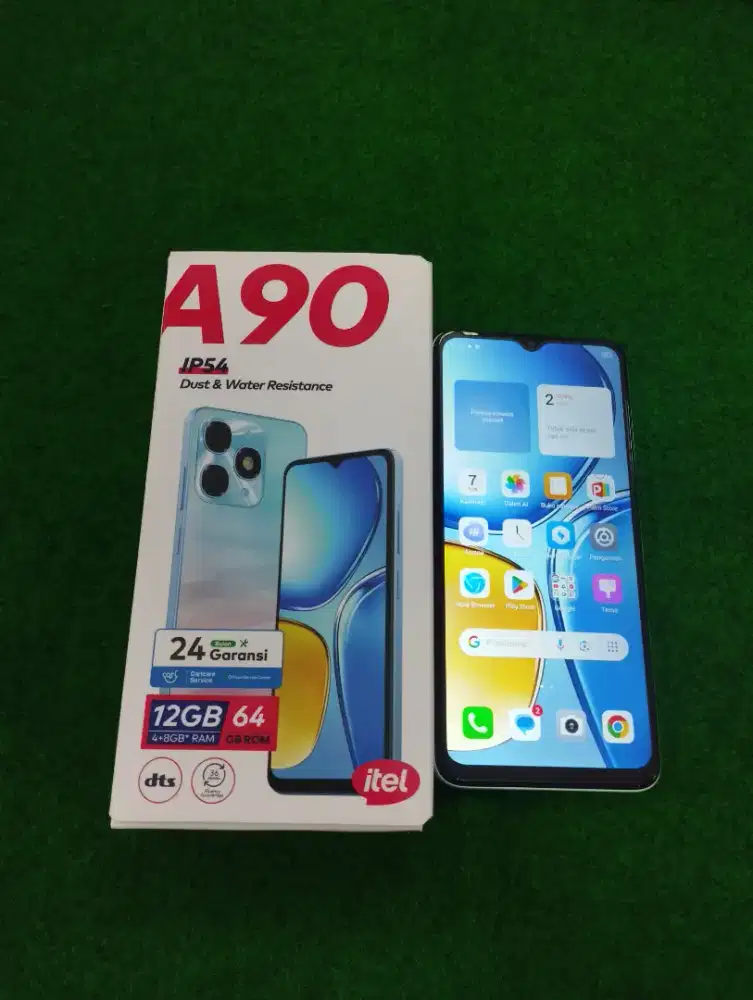 itel A90 ram 4/64gb lengkap mulus