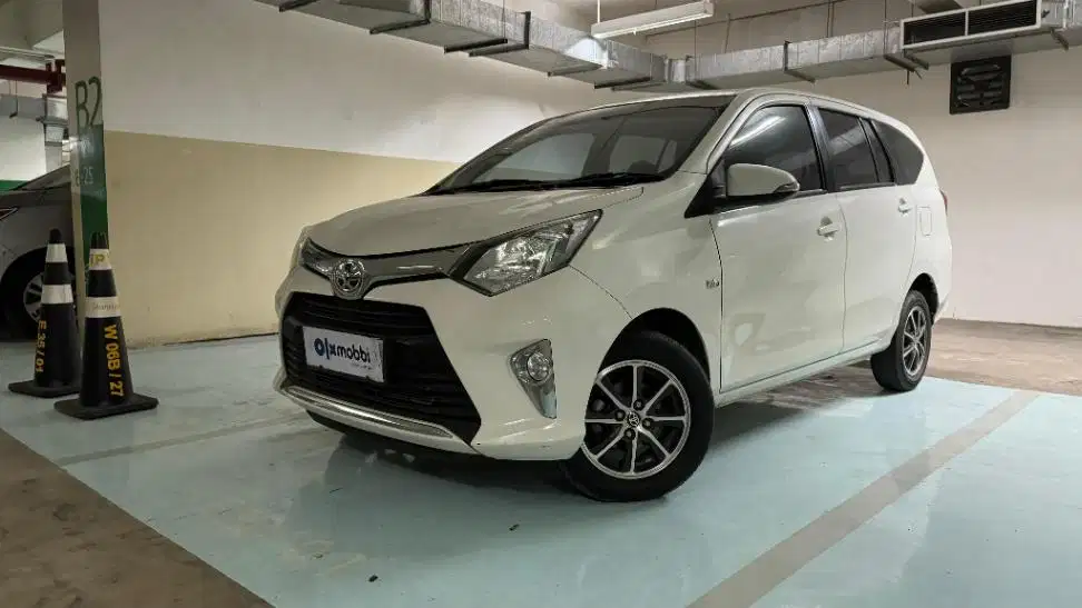 DP MURAH Toyota Calya 1.2 G Bensin-AT 2018 Putih CYBSD