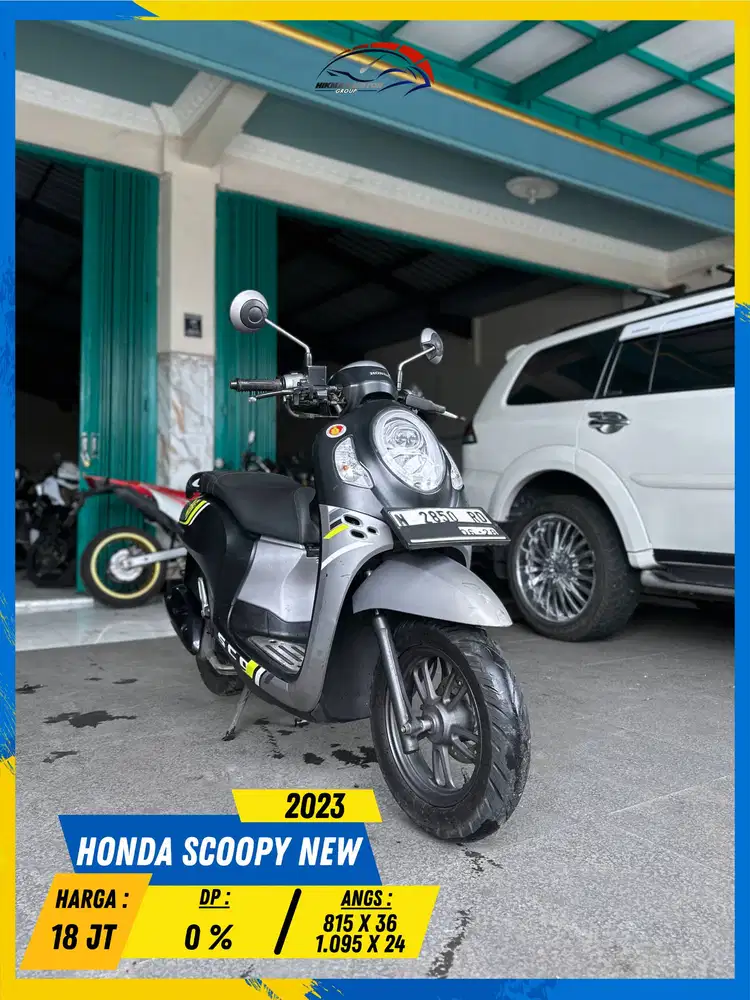 HONDA SCOOPY NEW 2023 NEGO GAS KANN MASZEHH HIKMAH MOTOR KEPUH