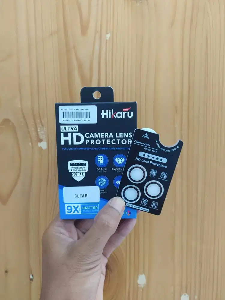 Hikaru Camera Lens Protector iPhone 17 Pro/17 Pro Max