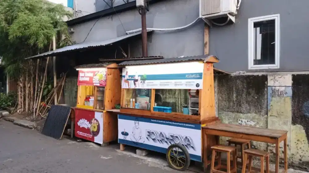 Dijual gerobak jualan