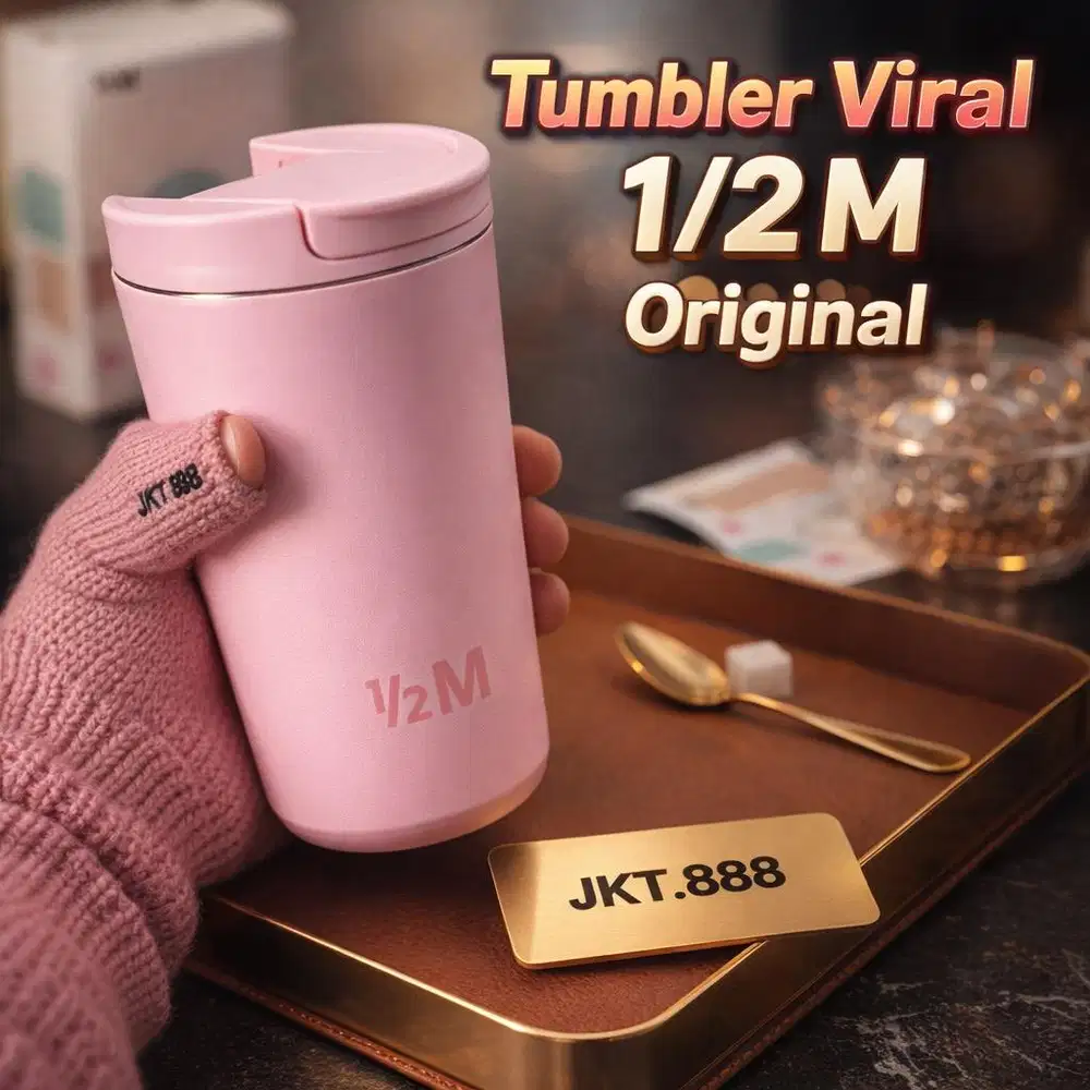 [ READY ] Tumbler Viral 1/2 M (Half Million) ASLI SAUDI ARABIA