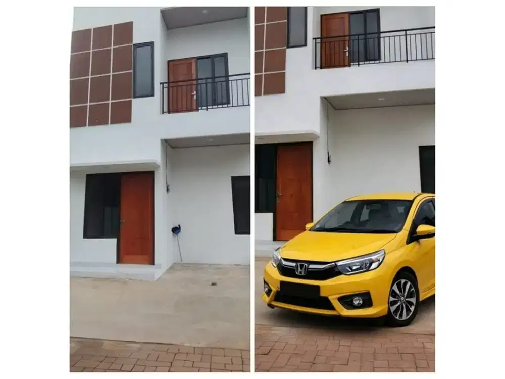 Hunian New 2 Lantai - Gaji UMR - Cicilan 3 Juta an Dekat Gerbang Tol Cisalak Cimanggis Depok