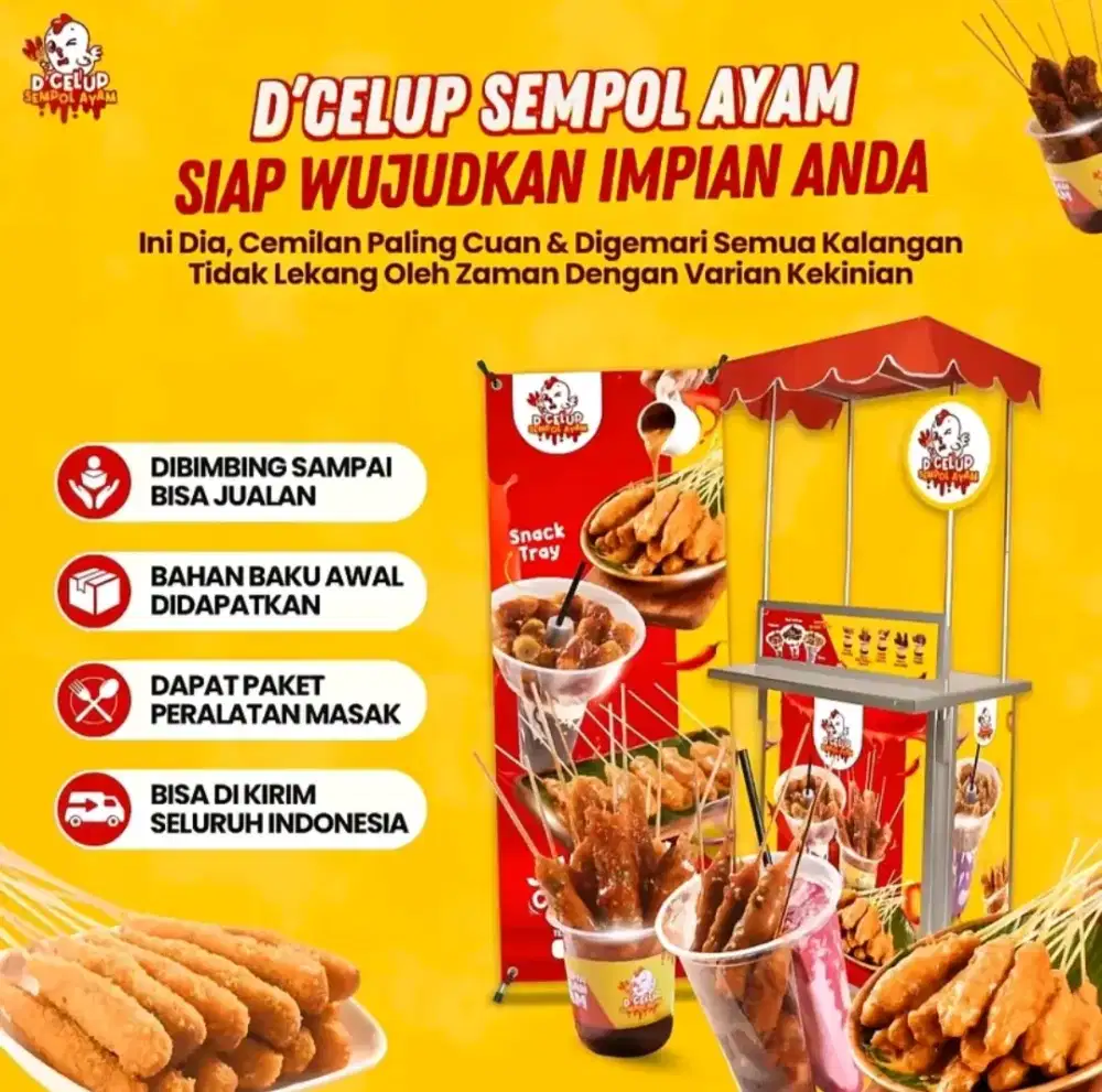 Perlengkapan jualan Sempol
