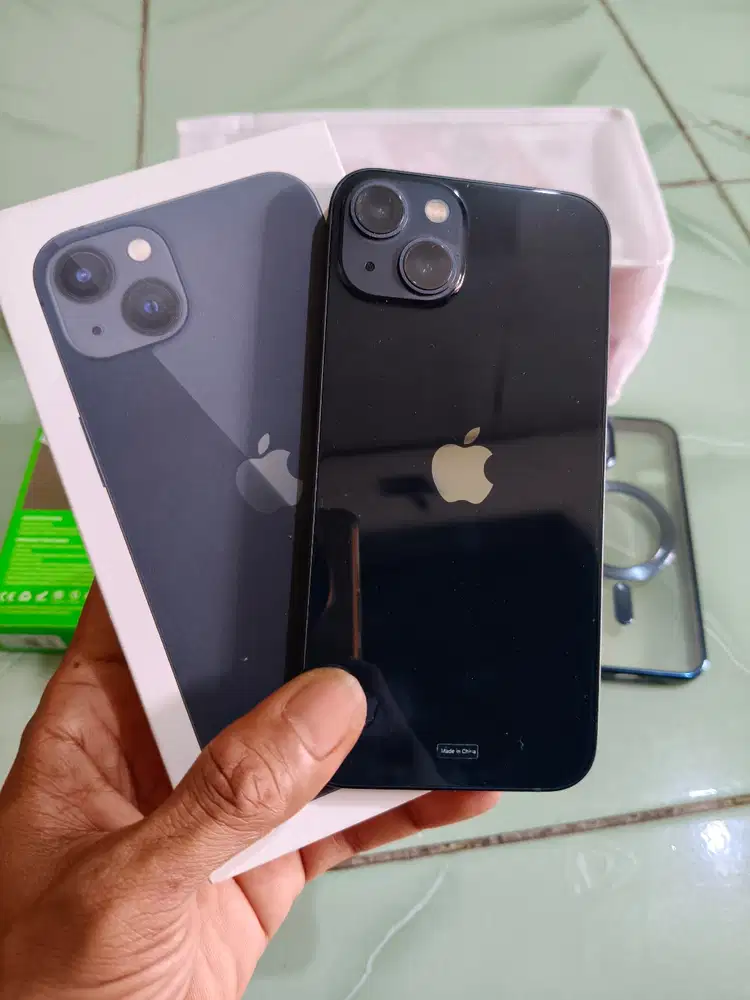 Iphone 13 ibox midnight blue 128 mulus like new