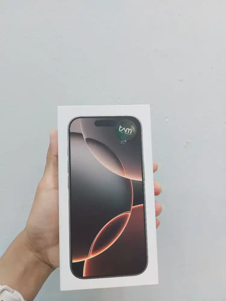 IPHONE 16 PRO 128GB NEW RESMI IBOX  BISA CICILAN DP 0%