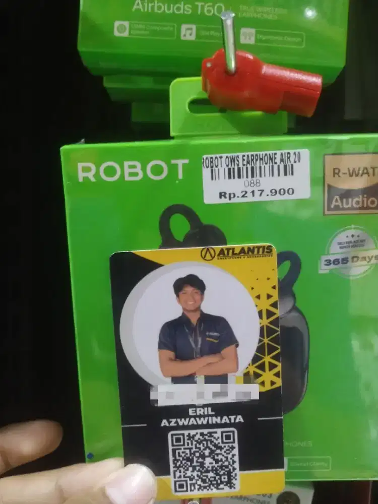 ROBOT OWS EARPHONE AIR 20 l ATLANTIS DAHSYAT