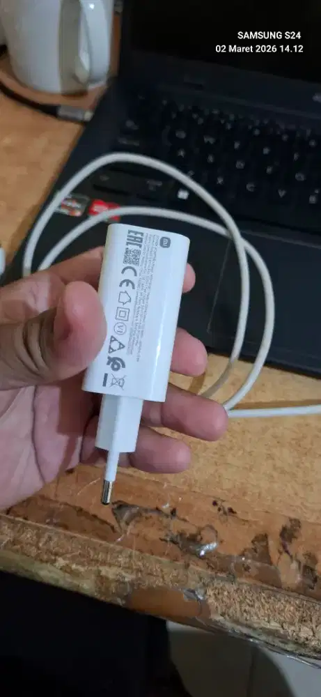 DIJUAL CHARGER BAWAAN REDMI 15C kapasitas 33 watt