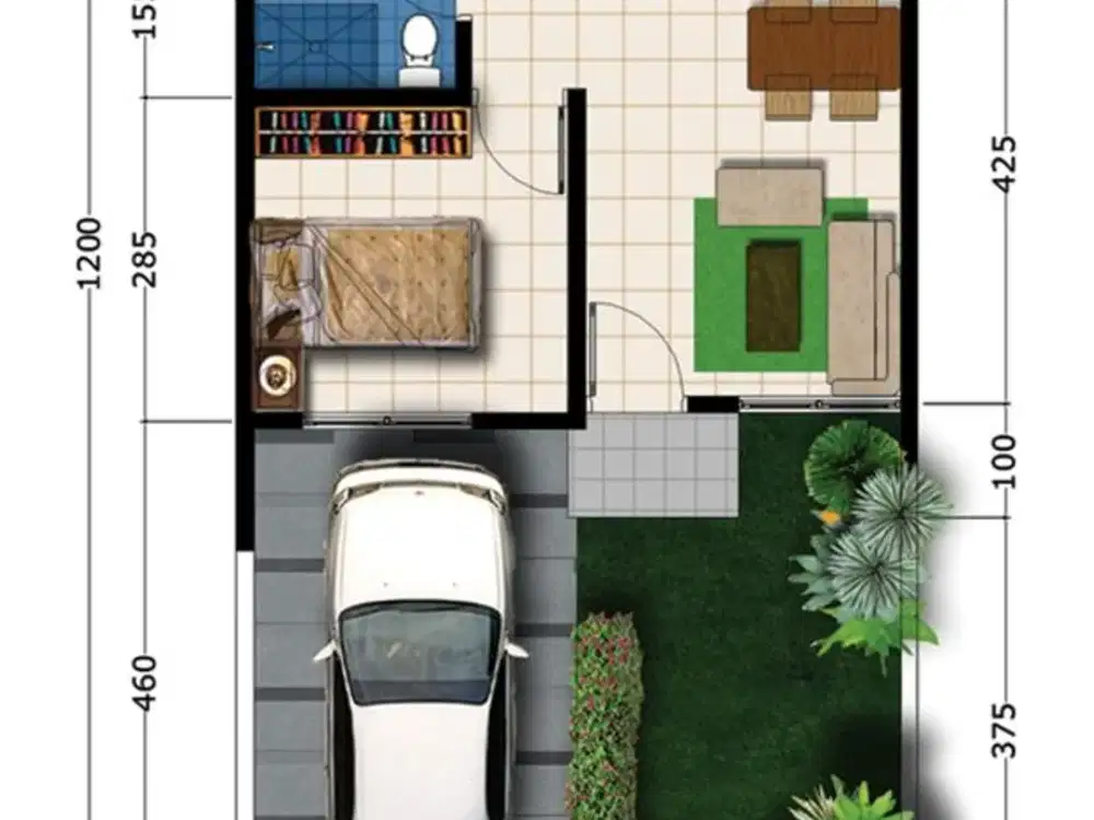 Jual Rumah Lokasi Strategis di Serpong Lagoon Serpong Dekat Akses Tol dan Stasiun Serpong