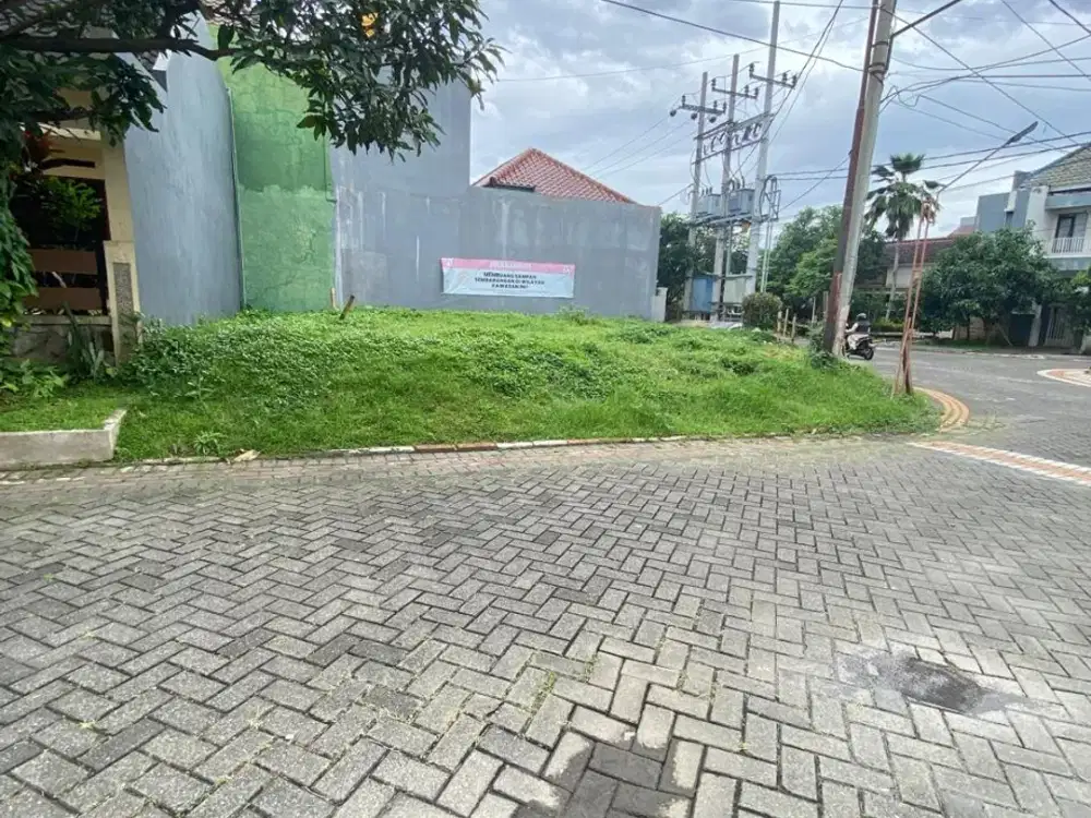 tanah hook pojok strategis dalam perumahan elite area tunggul wulung dkt bumi palapa saxofone arumba 5 menit ke suhat dan kampus brawijayasuhat