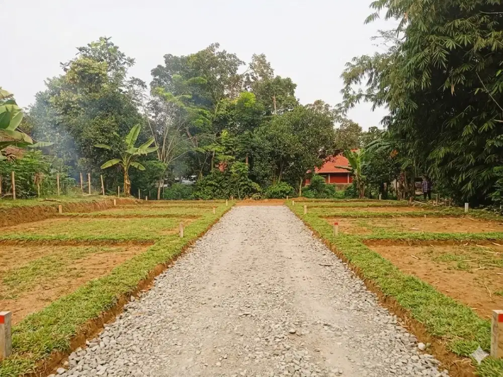 Dijual Kavling Hunian Cisauk,Tepi Jalan Akses 2 Mobil,dekat Hiera