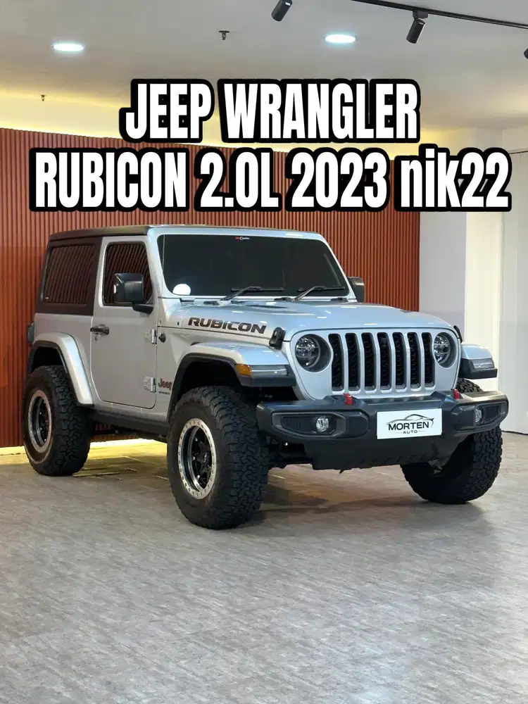 [Km 12rb] Jeep Wrangler 2.0L Rubicon 2 Doors 2023