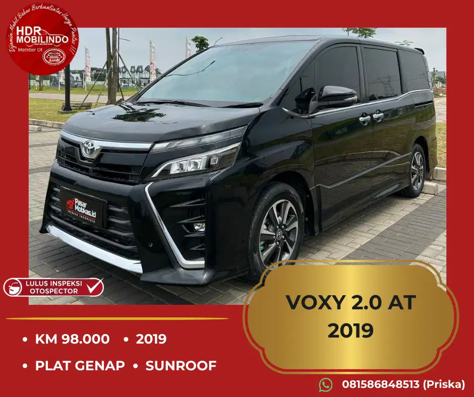 VOXY 2.0 2019 AT MATIC GENAP