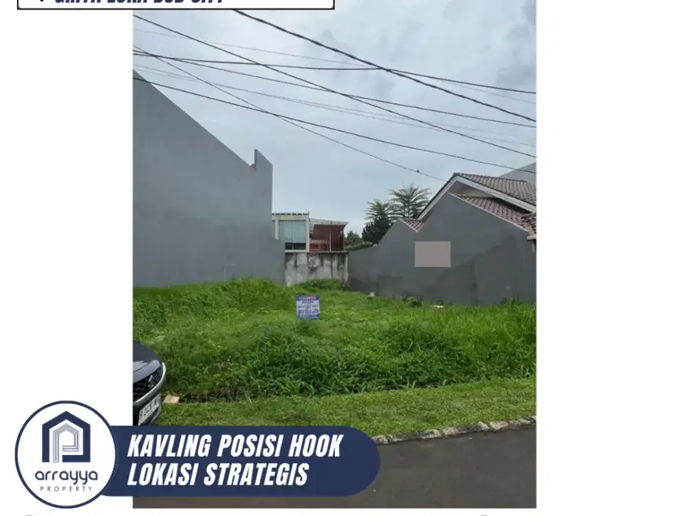 DIJUAL KAVLING LOKASI STRATEGIS DI GRIYA LOKA BSD CITY (ENB267)