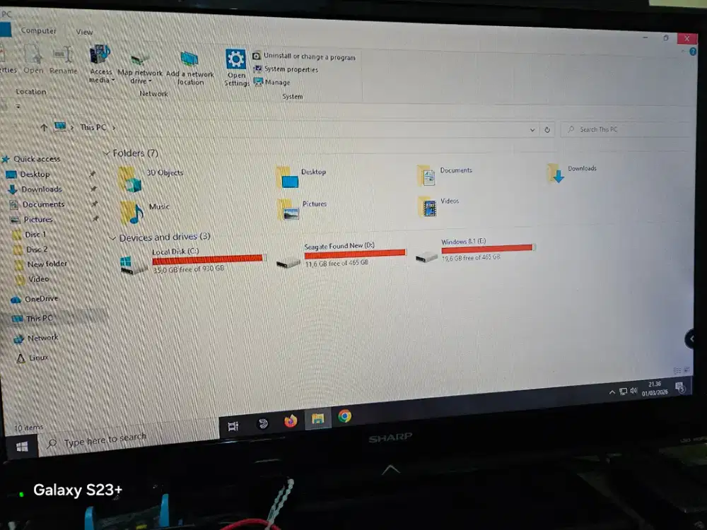 Sharp TV 32 inci LC-32LE240M