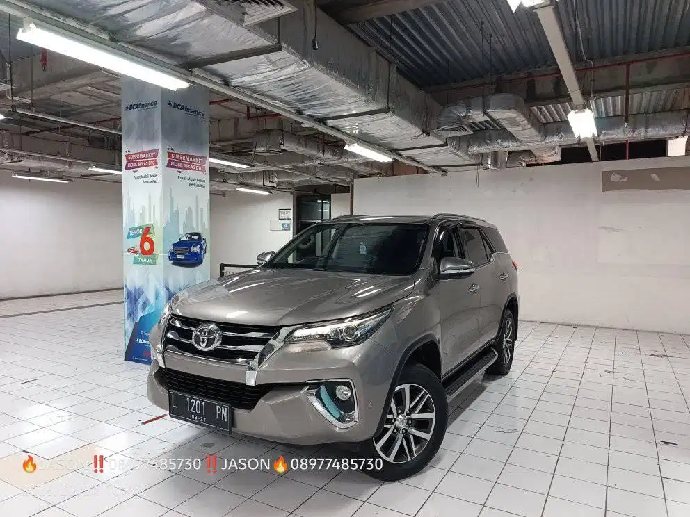FORTUNER VRZ 2.4 MATIC DIESEL 2017‼️ KM 97 RIBU, ISTIMEWAH