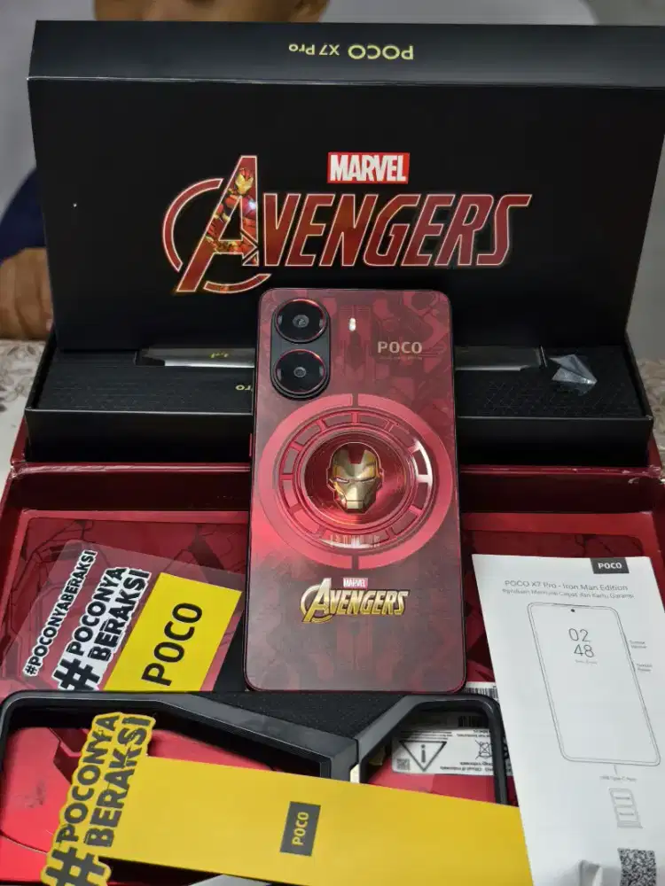 Poco X7 Pro 12/512 Ironman Edition Lengkap