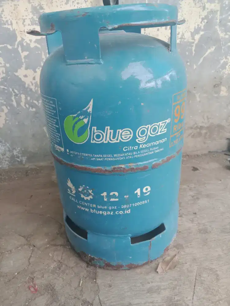 Di jual tabung blue gas kosong 7,68 kg