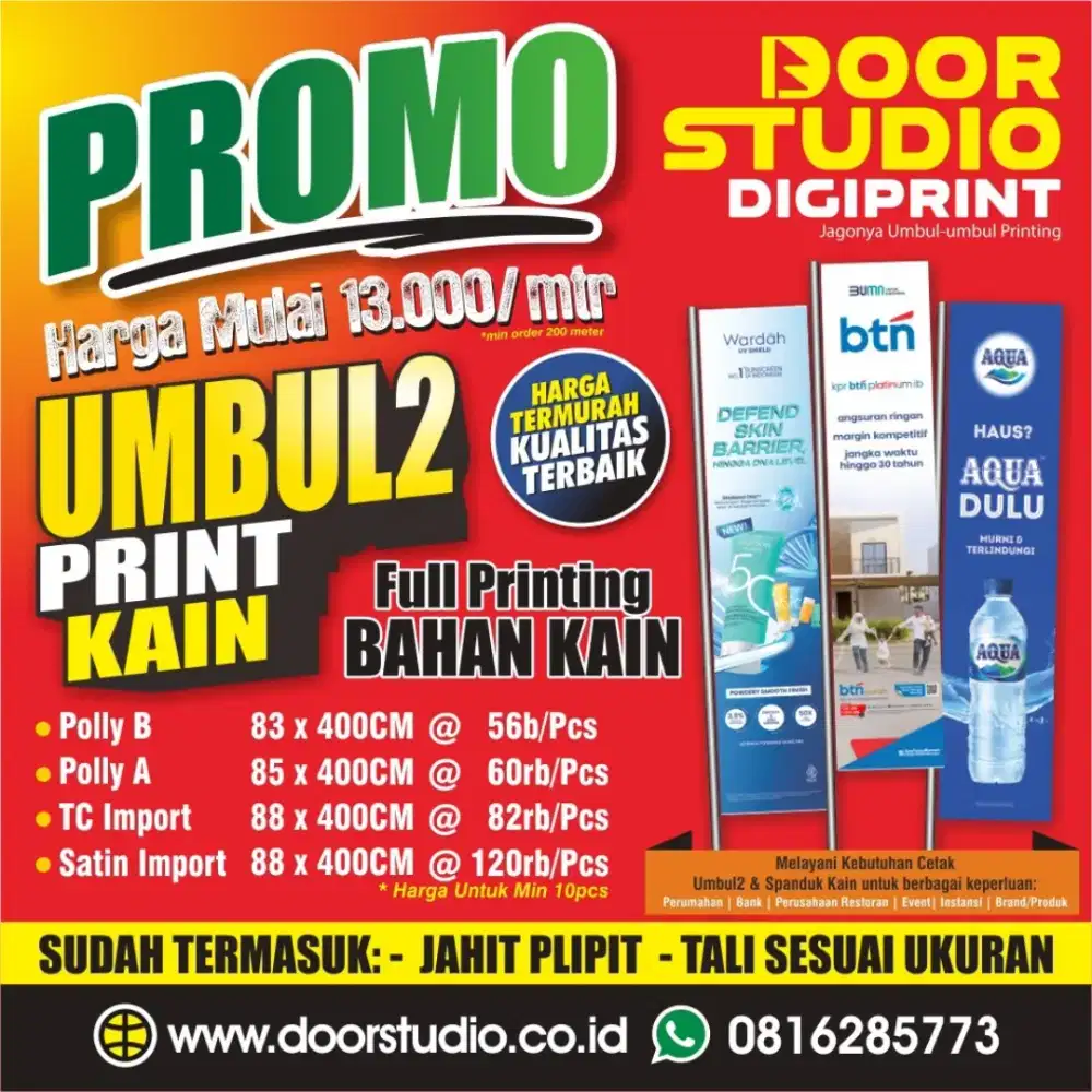 umbul umbul print kain murah