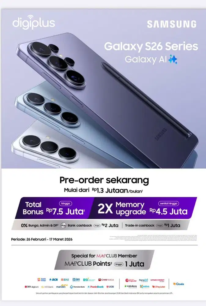 Pre Order Samsung Galaxy S26