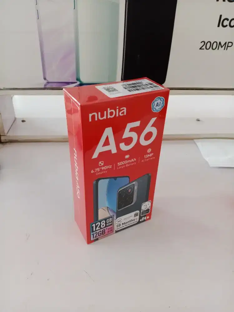 Nubia A56 ram 4+4 8gb Rom 128 NFC