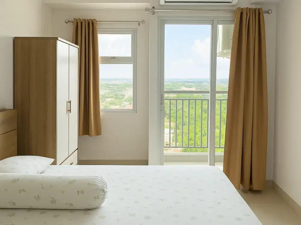 Promo Sewa Bulanan Apartemen Serpong Garden Studio Semi Furnish