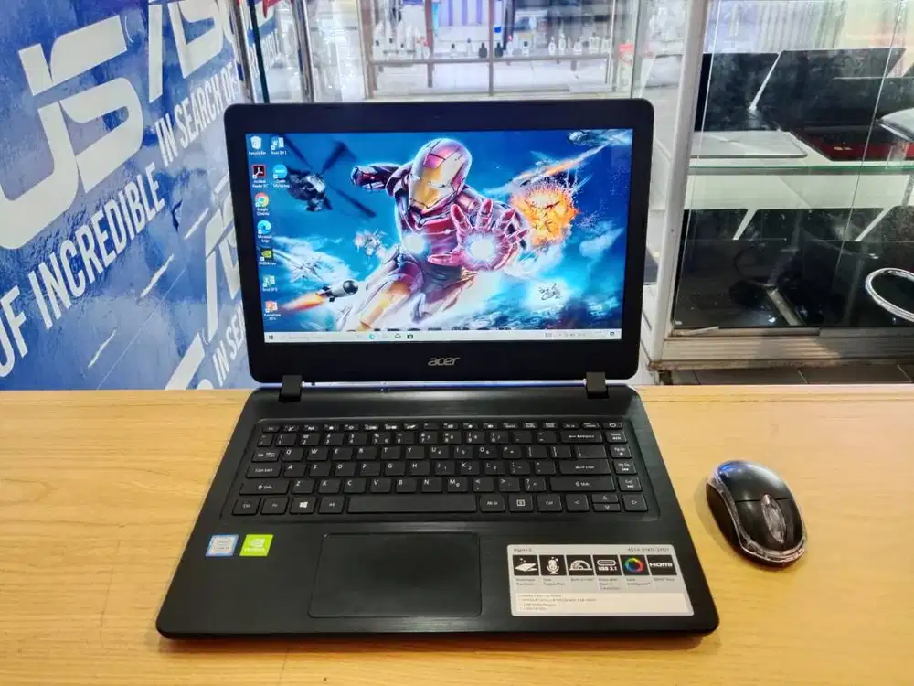 DIJUAL LAPTOP KULIAH EDITING ACER ASPIRE A514-51KG CORE i3 RAM 4GB
