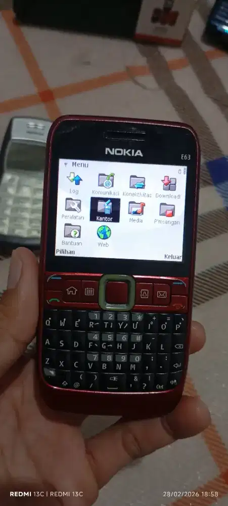 Jual Hp Nokia E63 normal fungsi sinyal pancing minat pm