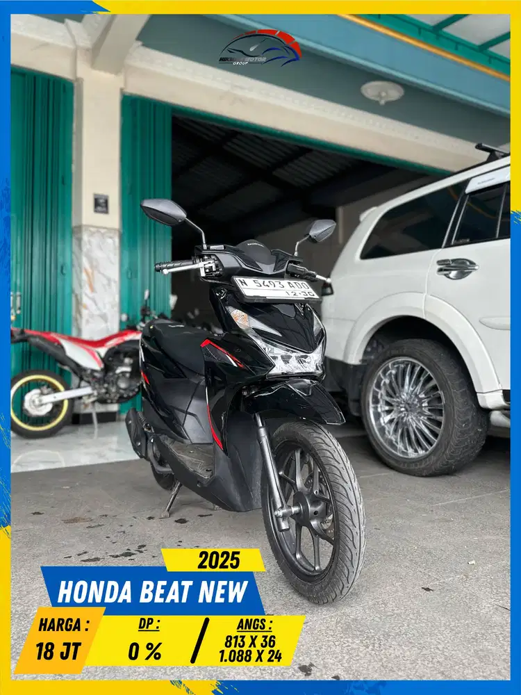 HONDA BEAT NEW 2025 LIKE NEW MASZEHH HIKMAH MOTOR KEPUH
