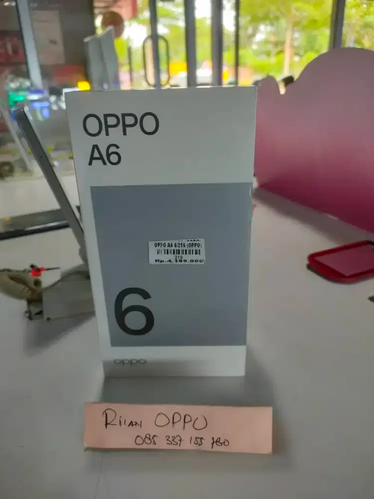 Oppo A6 Ram 6/256gb ATLANTIS DAHSYAT
