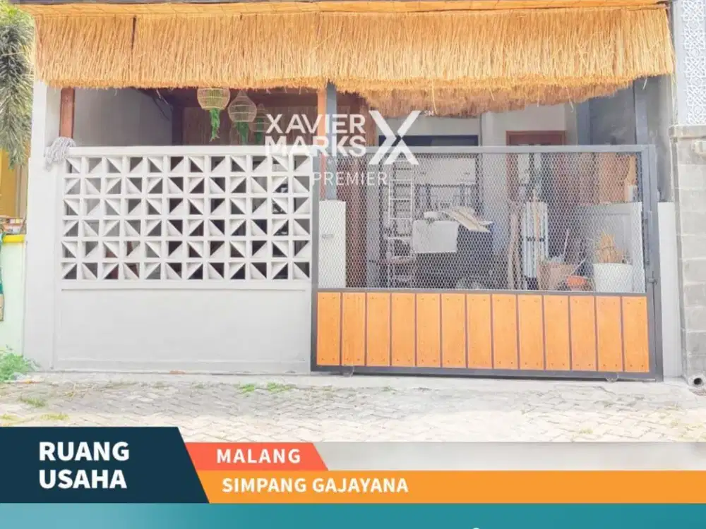 Dijual Ruang Usaha Dekat UIN di Simpang Gajayana Lowokwaru Malang